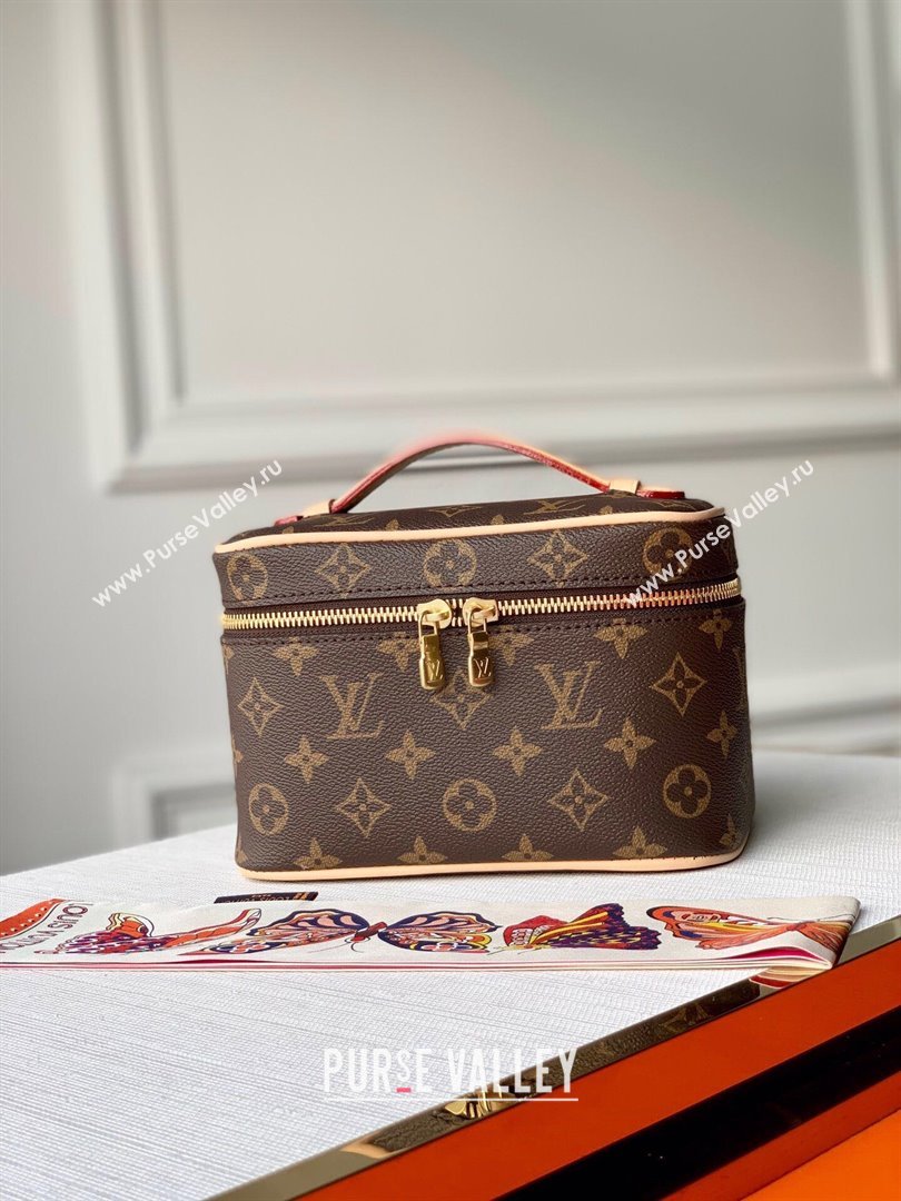 Louis Vuitton Nice Mini Beauty Case Bag in Monogram Canvas M44495 2024 (K-24102201)