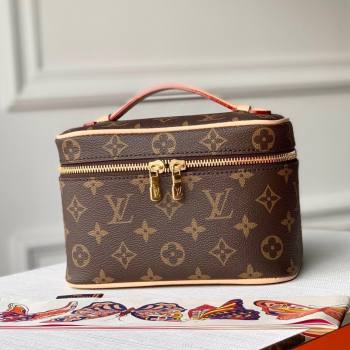 Louis Vuitton Nice Mini Beauty Case Bag in Monogram Canvas M44495 2024 (K-24102201)