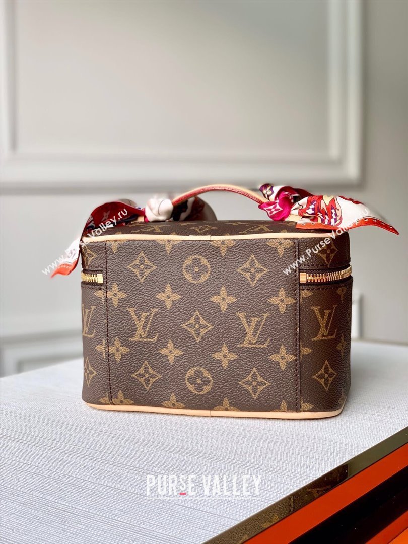 Louis Vuitton Nice Mini Beauty Case Bag in Monogram Canvas M44495 2024 (K-24102201)