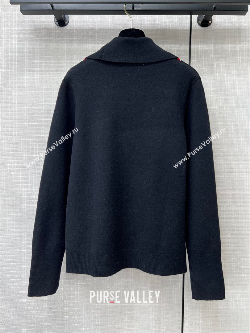 Dior Cashmere Sweater D111011 Black 2023 (Q-23111011)