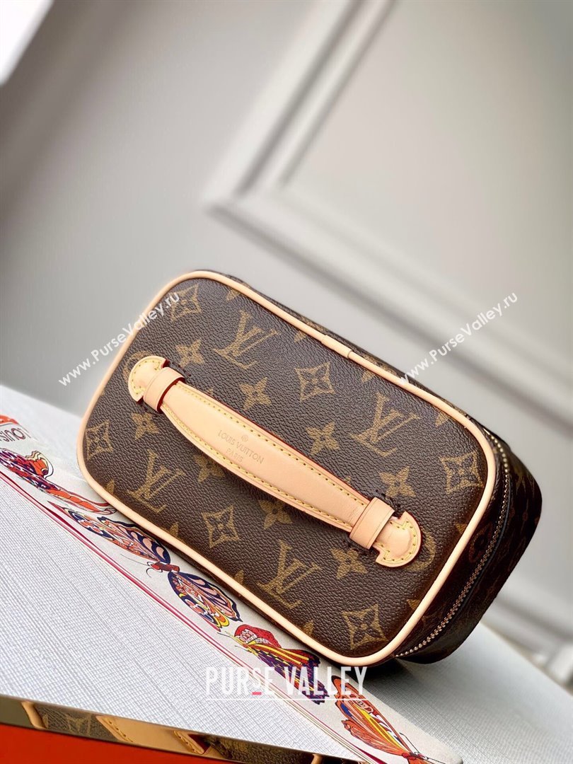 Louis Vuitton Nice Mini Beauty Case Bag in Monogram Canvas M44495 2024 (K-24102201)