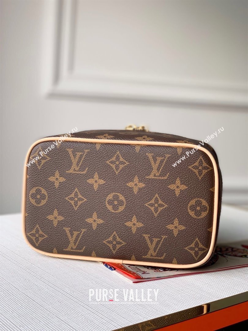 Louis Vuitton Nice Mini Beauty Case Bag in Monogram Canvas M44495 2024 (K-24102201)