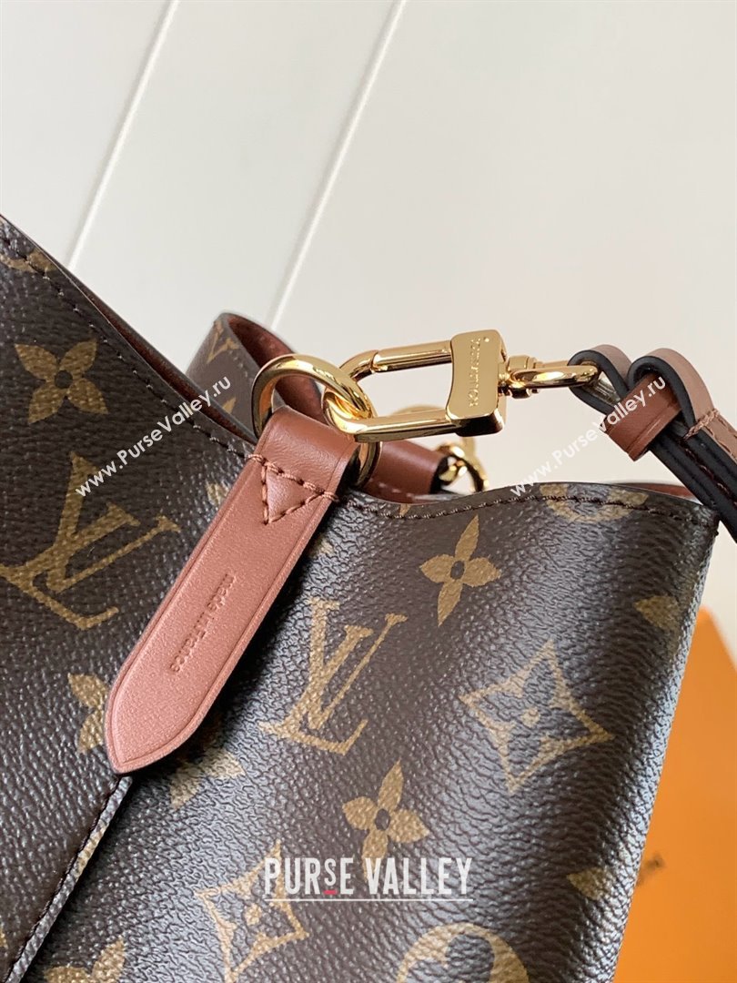 Louis Vuitton NeoNoe MM Bucket Bag in Monogram Canvas M44887 Caramel 2024 (K-24123006)