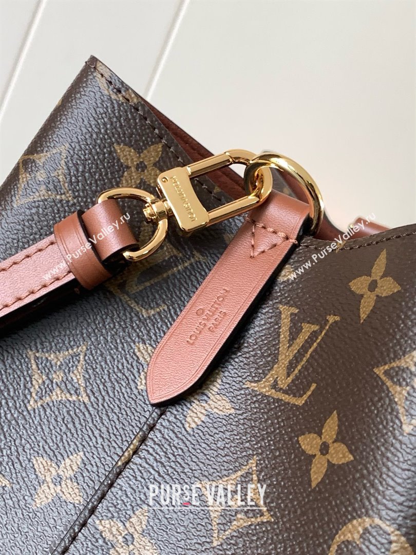 Louis Vuitton NeoNoe MM Bucket Bag in Monogram Canvas M44887 Caramel 2024 (K-24123006)