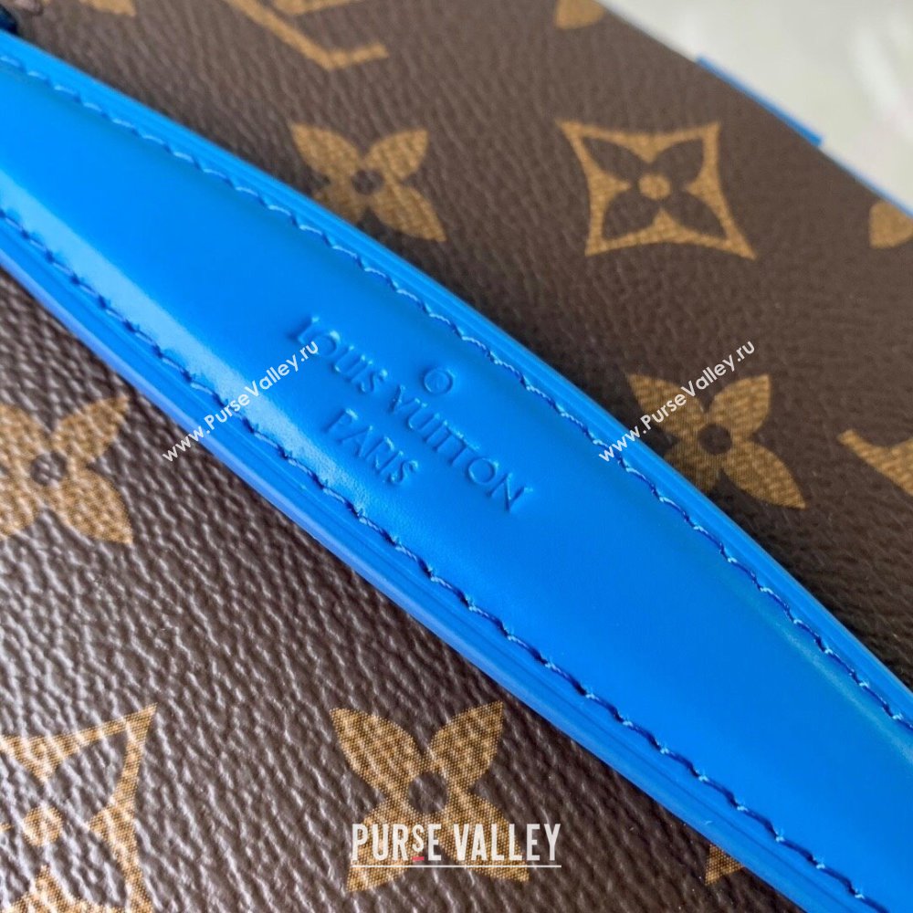 Louis Vuitton Nice Mini Beauty Case Bag in Monogram Canvas M44495 Blue 2024 (K-24102202)