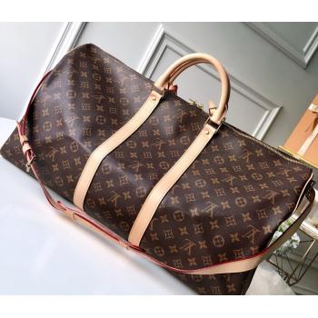 Louis Vuitton Keepall Bandouliere 50/55 Travel Bag M41416/M41414 2021 (KD-210809052)