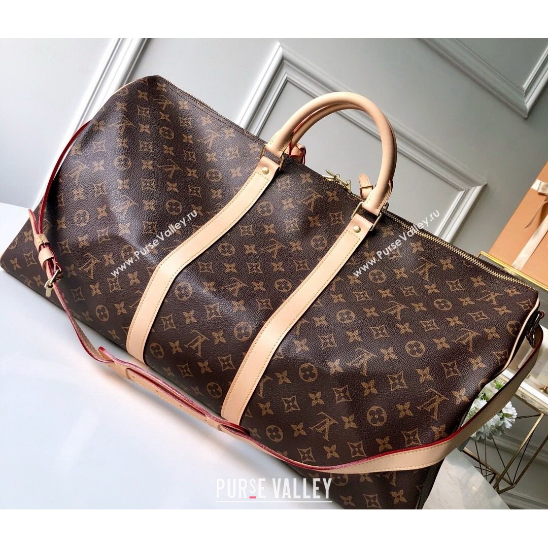 Louis Vuitton Keepall Bandouliere 50/55 Travel Bag M41416/M41414 2021 (KD-210809052)