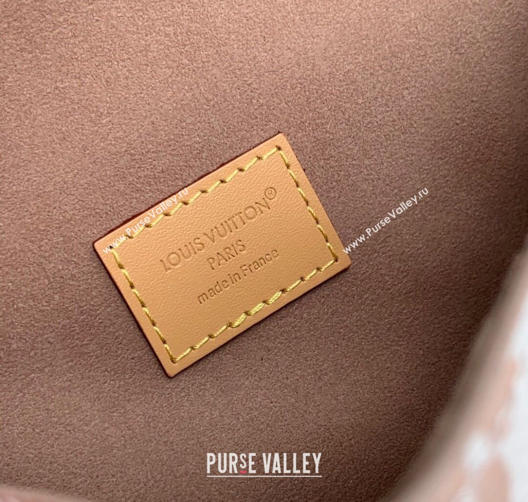 Louis Vuitton Pochette Camille Chain Bag Monogram Dune Canvas M26583 White 2025 (KI-250809054)