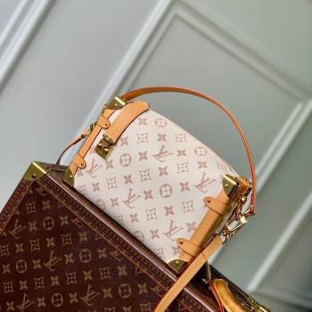 Louis Vuitton Side Trunk MM Bag Monogram Dune Canvas M26287 White 2025 (KI-250809055)