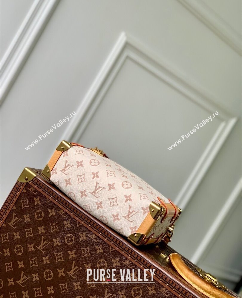 Louis Vuitton Side Trunk MM Bag Monogram Dune Canvas M26287 White 2025 (KI-250809055)