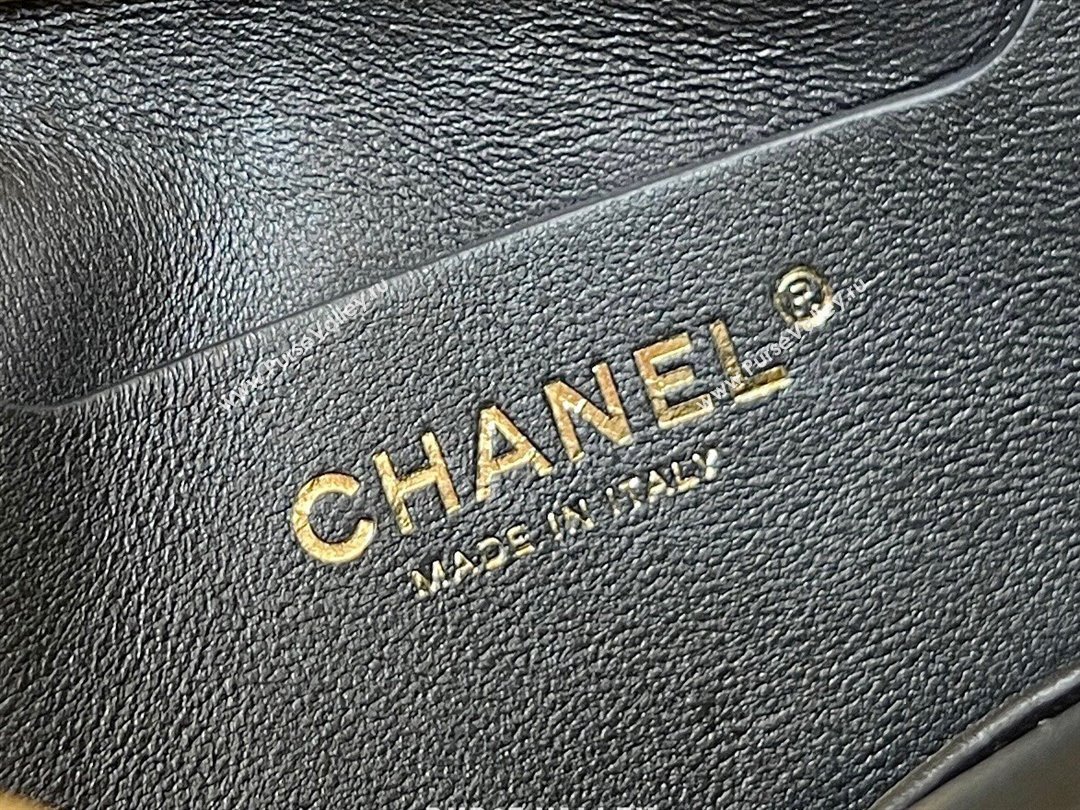 Chanel Lambskin Clutch with Chain Bag AS5038 Black 2024 Top Quality (SHUNY-24102501)