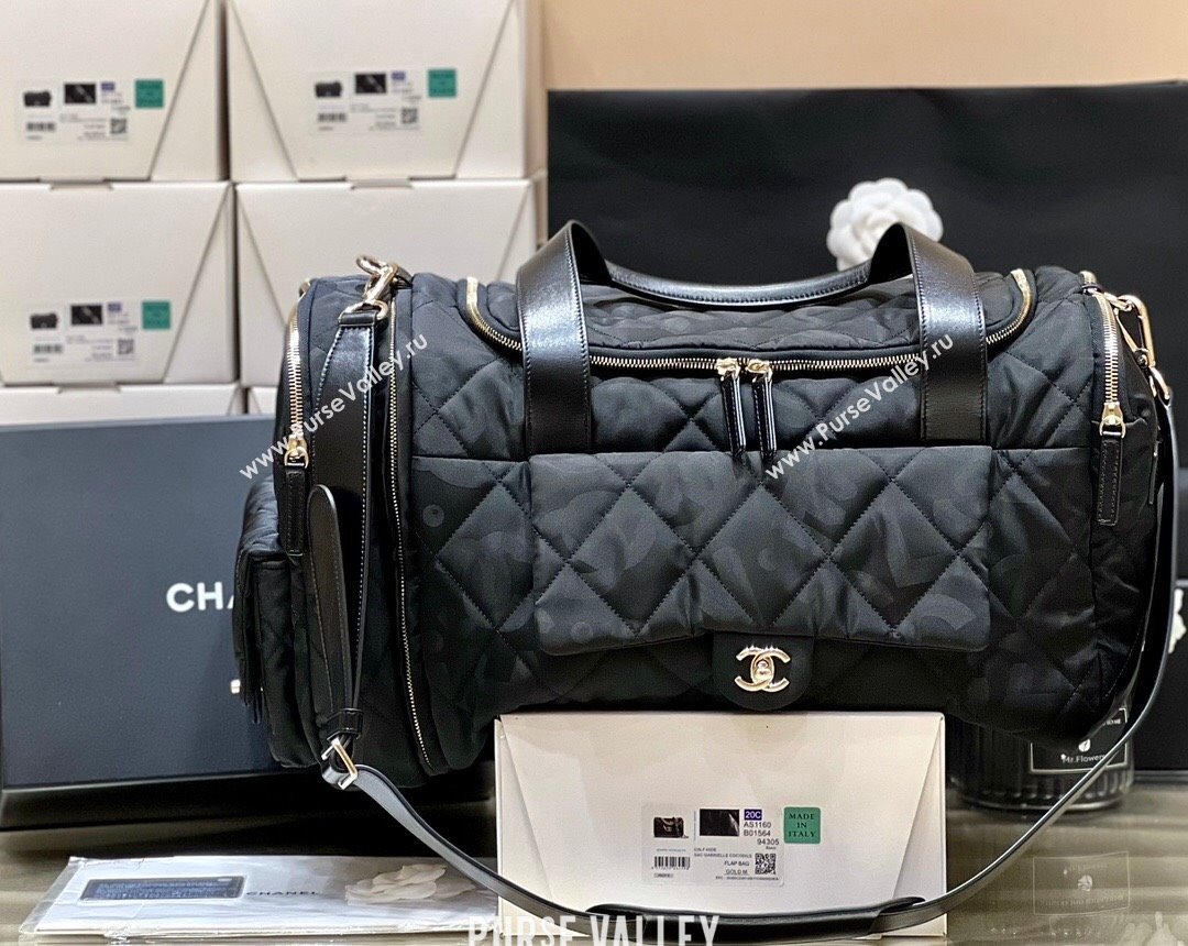 Chanel Coco Neige Ski Bag CH3532 Black Top Quality (SHUNY-24102502)