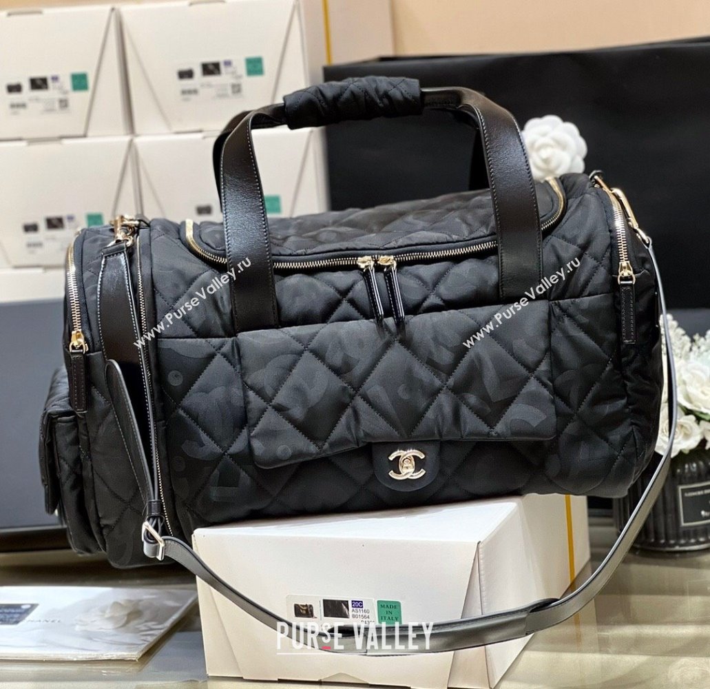 Chanel Coco Neige Ski Bag CH3532 Black Top Quality (SHUNY-24102502)