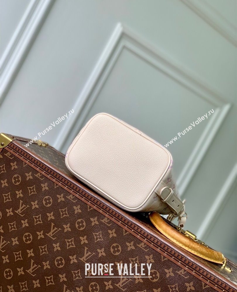 Louis Vuitton All In BB Bucket Bag in Dream Cream Embossed Leather M25673 2025 (KI-250809058)