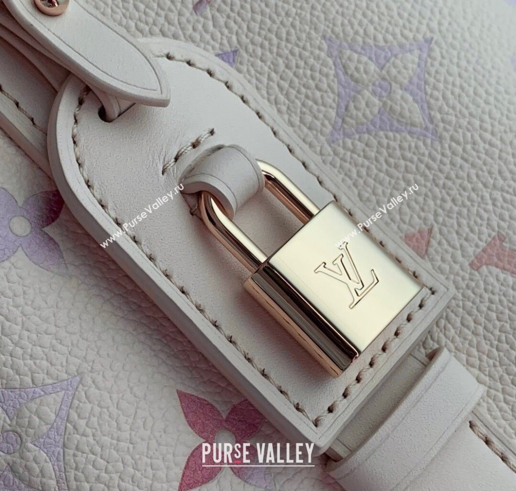 Louis Vuitton All In BB Bucket Bag in Dream Cream Embossed Leather M25673 2025 (KI-250809058)