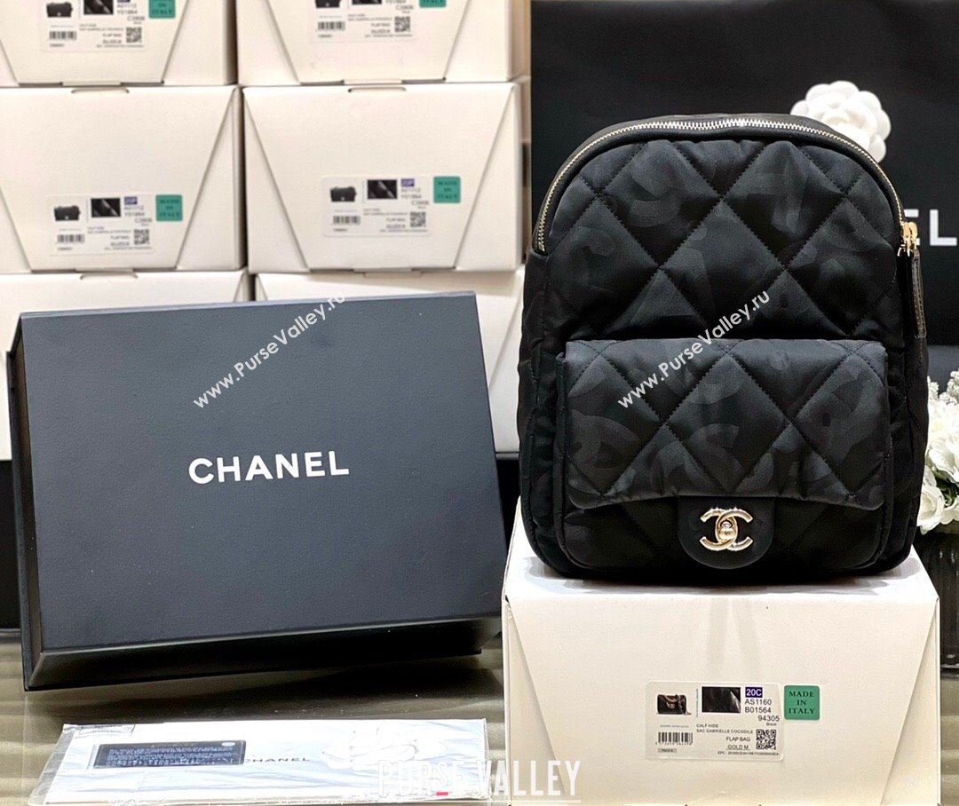 Chanel Coco Neige Ski Bag CH3532 Black Top Quality (SHUNY-24102502)