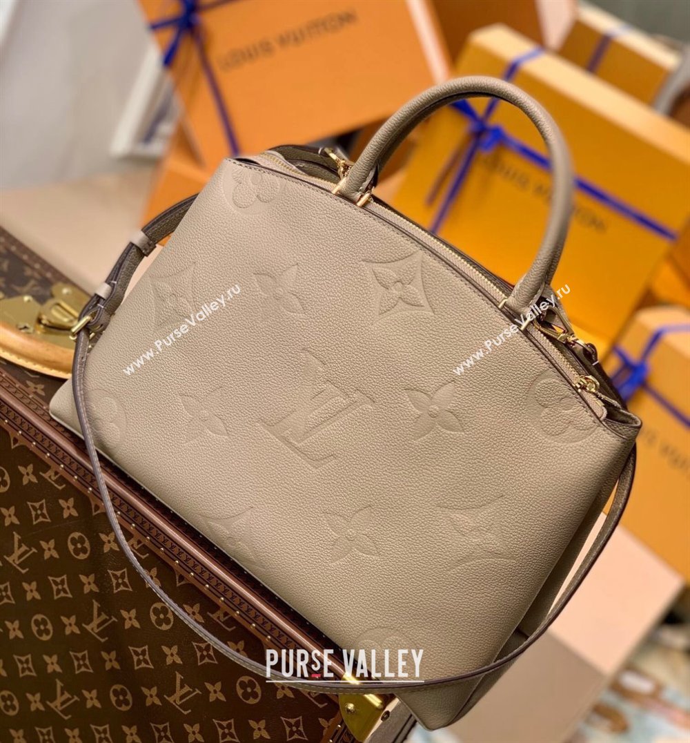 Louis Vuitton Grand Palais Tote Bag in Monogram Leather M45833 Grey 2021 (KI-21101331)