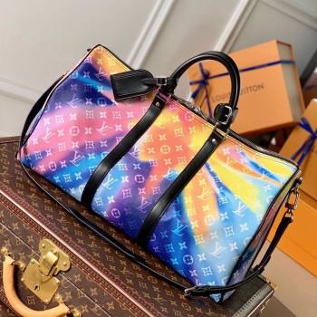 Dior Latte Multicolor Constellation Embroidery MEDIUM LADY D-LITE BAG (vivi-210902-05)