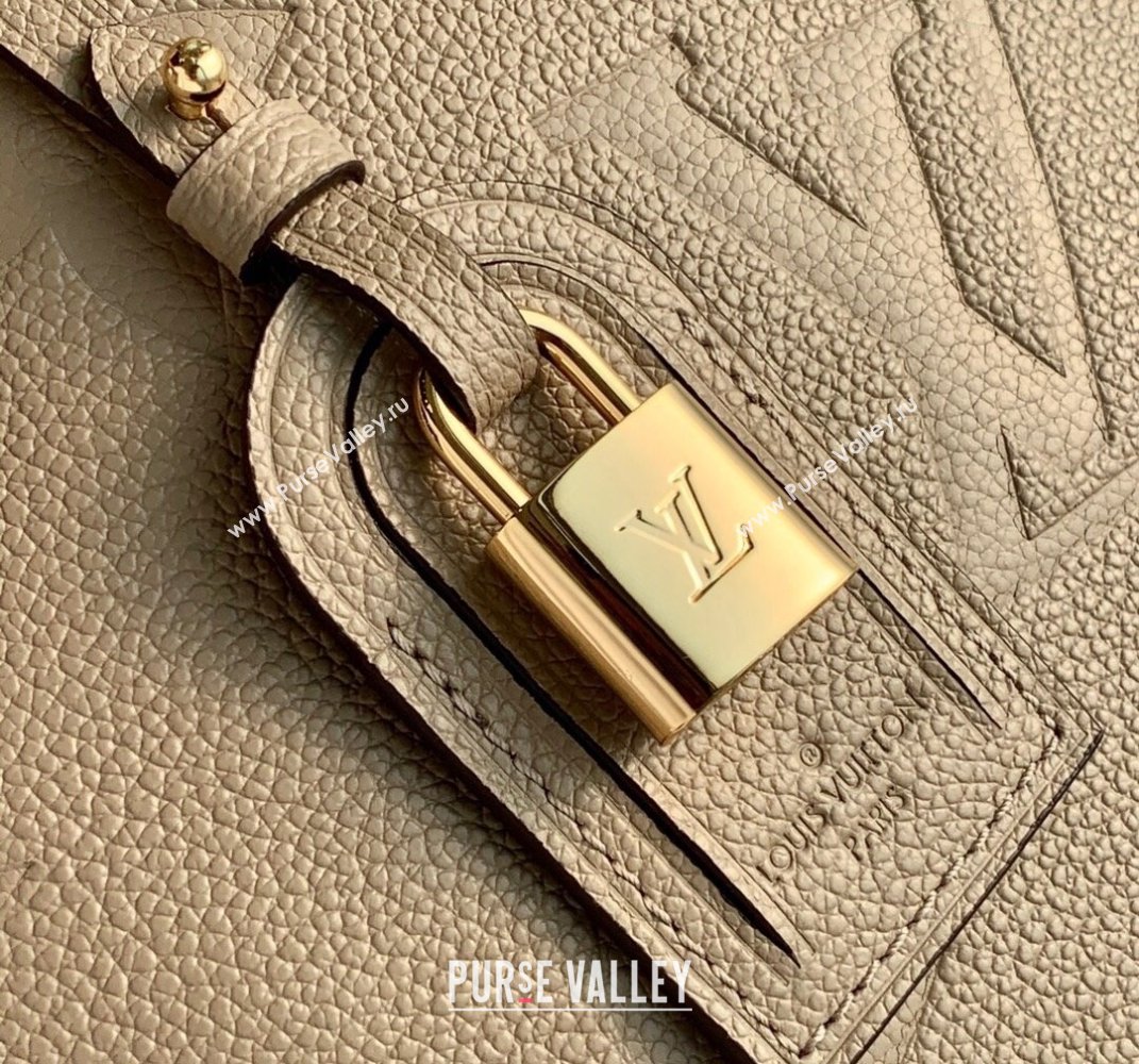 Louis Vuitton Grand Palais Tote Bag in Monogram Leather M45833 Grey 2021 (KI-21101331)