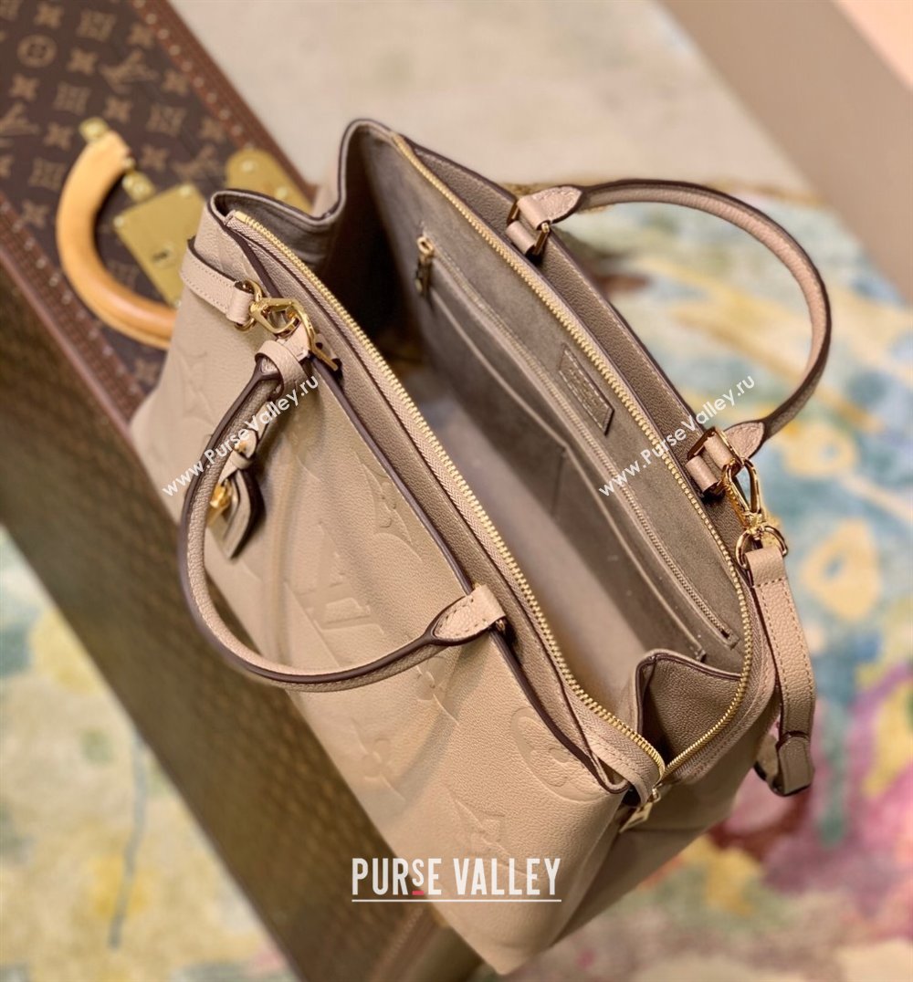 Louis Vuitton Grand Palais Tote Bag in Monogram Leather M45833 Grey 2021 (KI-21101331)