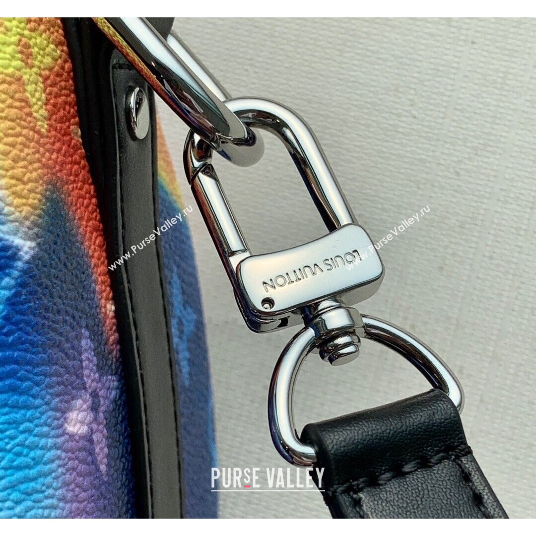 Dior Latte Multicolor Zodiac Embroidery small book tote (vivi-210902-06)