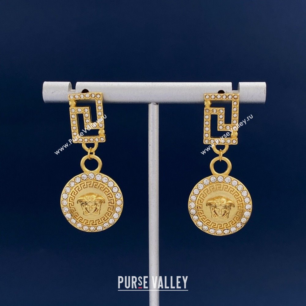 Versace Versace Medusa Earrings V121308 Gold 2023 (LE-23121308)