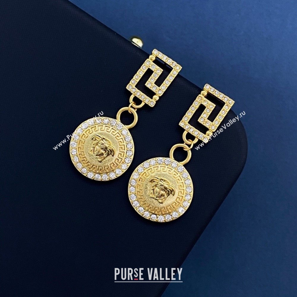 Versace Versace Medusa Earrings V121308 Gold 2023 (LE-23121308)