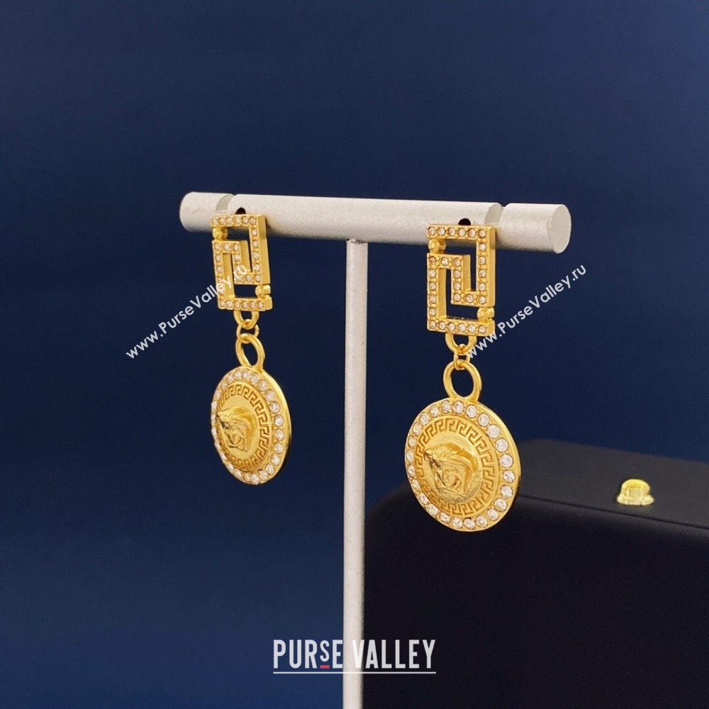 Versace Versace Medusa Earrings V121308 Gold 2023 (LE-23121308)