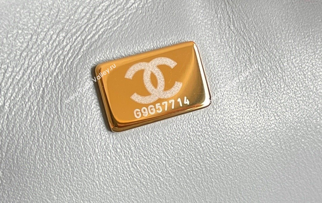 Chanel Large 2.55 Handbag in Aged Calfskin Gold-Tone Metal Grey 2024 Top Quality (MHE-24071605)