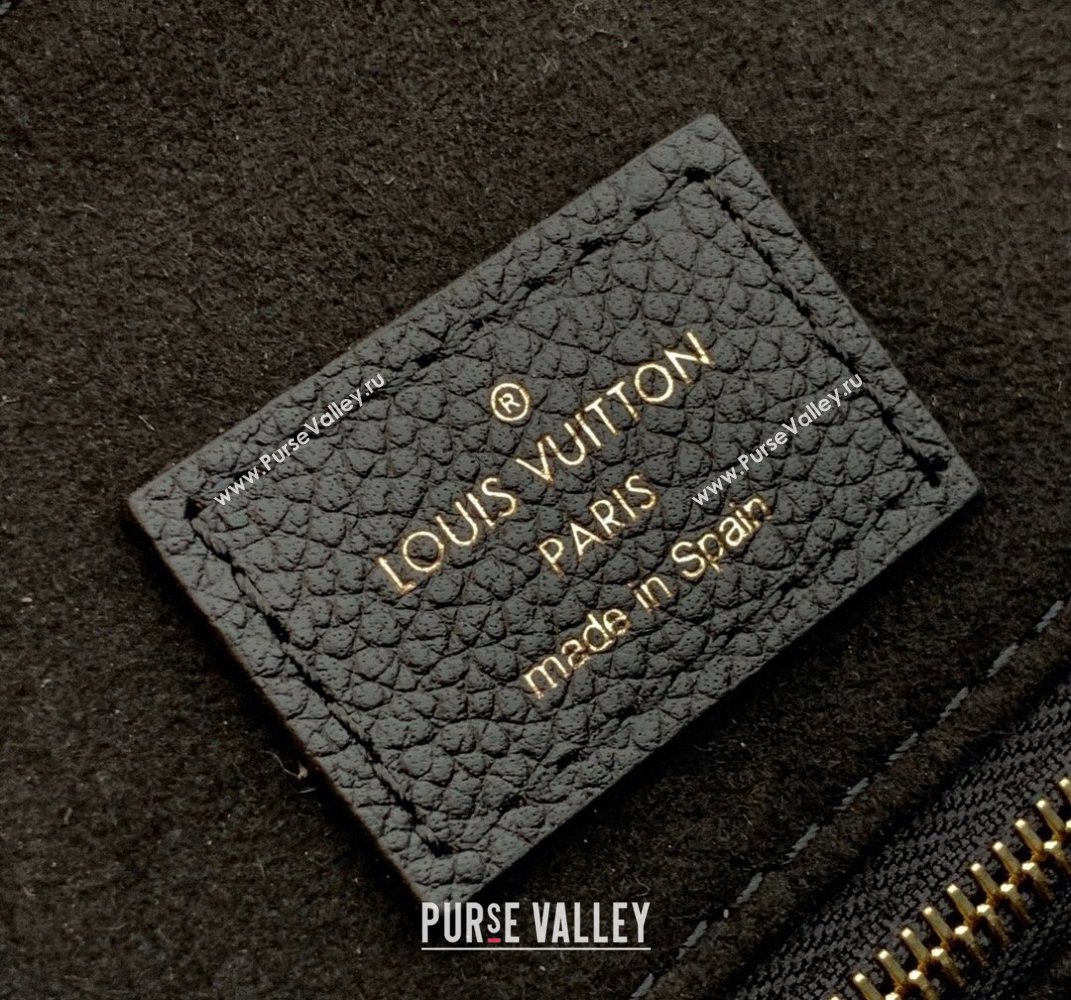 Louis Vuitton Grand Palais Tote Bag in Monogram Leather M45842 Black/Beige 2021 (KI-21101334)