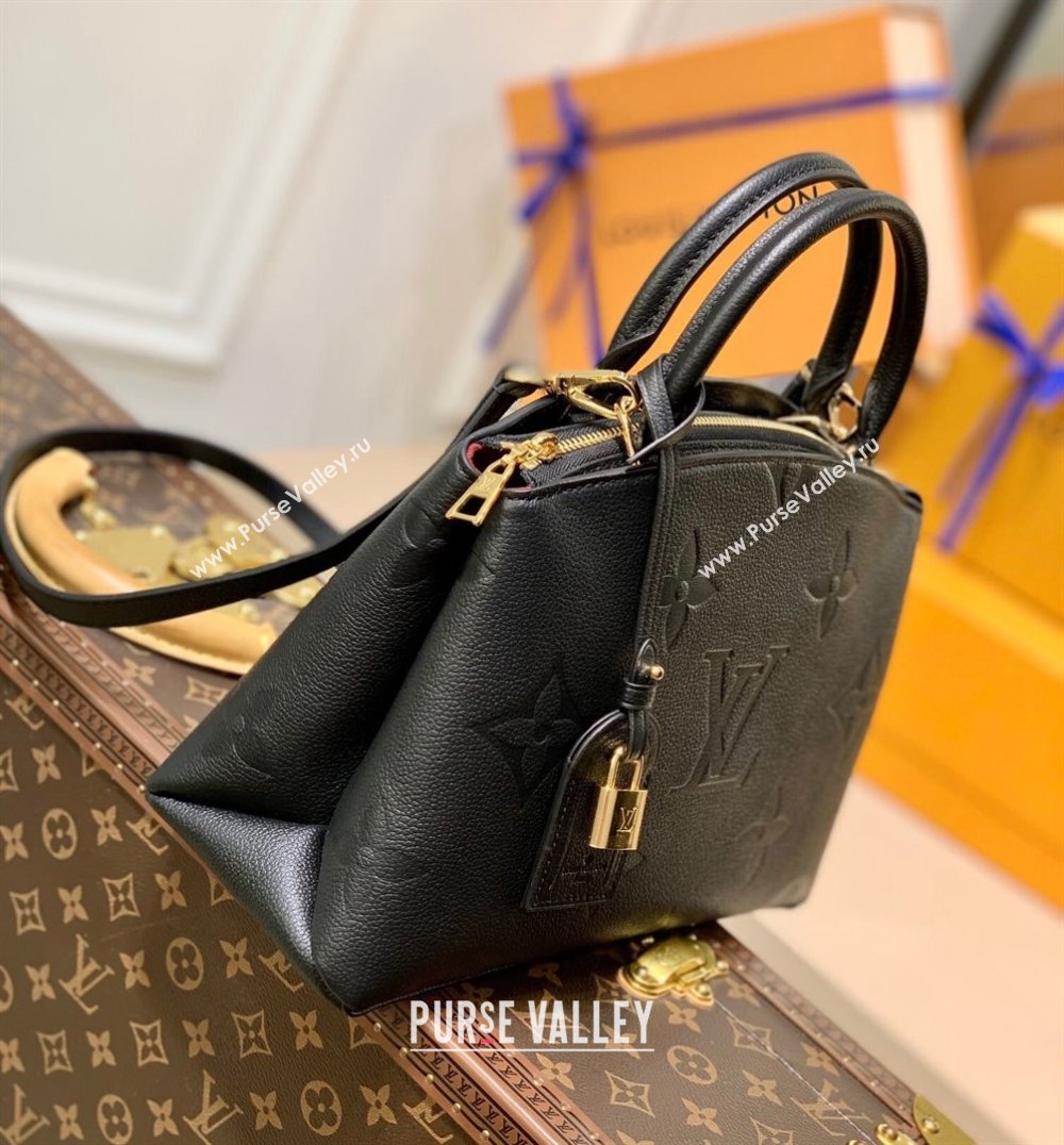 Louis Vuitton Petit Palais Tote Bag in Monogram Leather M58914 Black 2021 (KI-21101335)