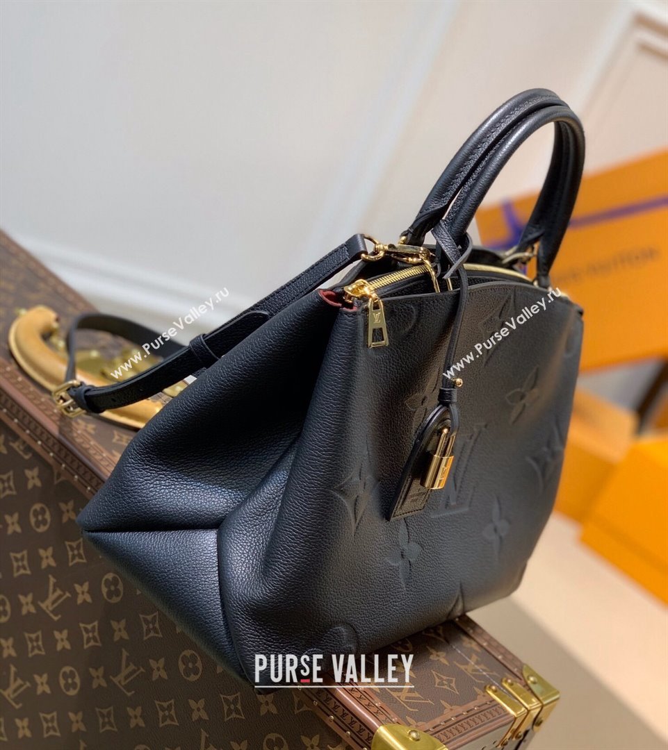 Louis Vuitton Grand Palais Tote Bag in Monogram Leather M45811 Black 2021 (KI-21101336)