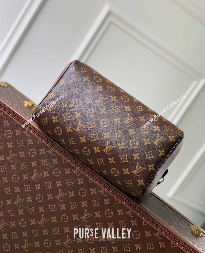 Louis Vuitton Speedy Soft 30 Dark Bag in Monogram Black Canvas M12243 2025 (KI-250809067)