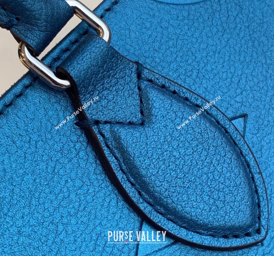 Louis Vuitton OnTheGo PM Tote Bag in Giant Monogram Leather M45653 Blue 2021 (KI-21101401)