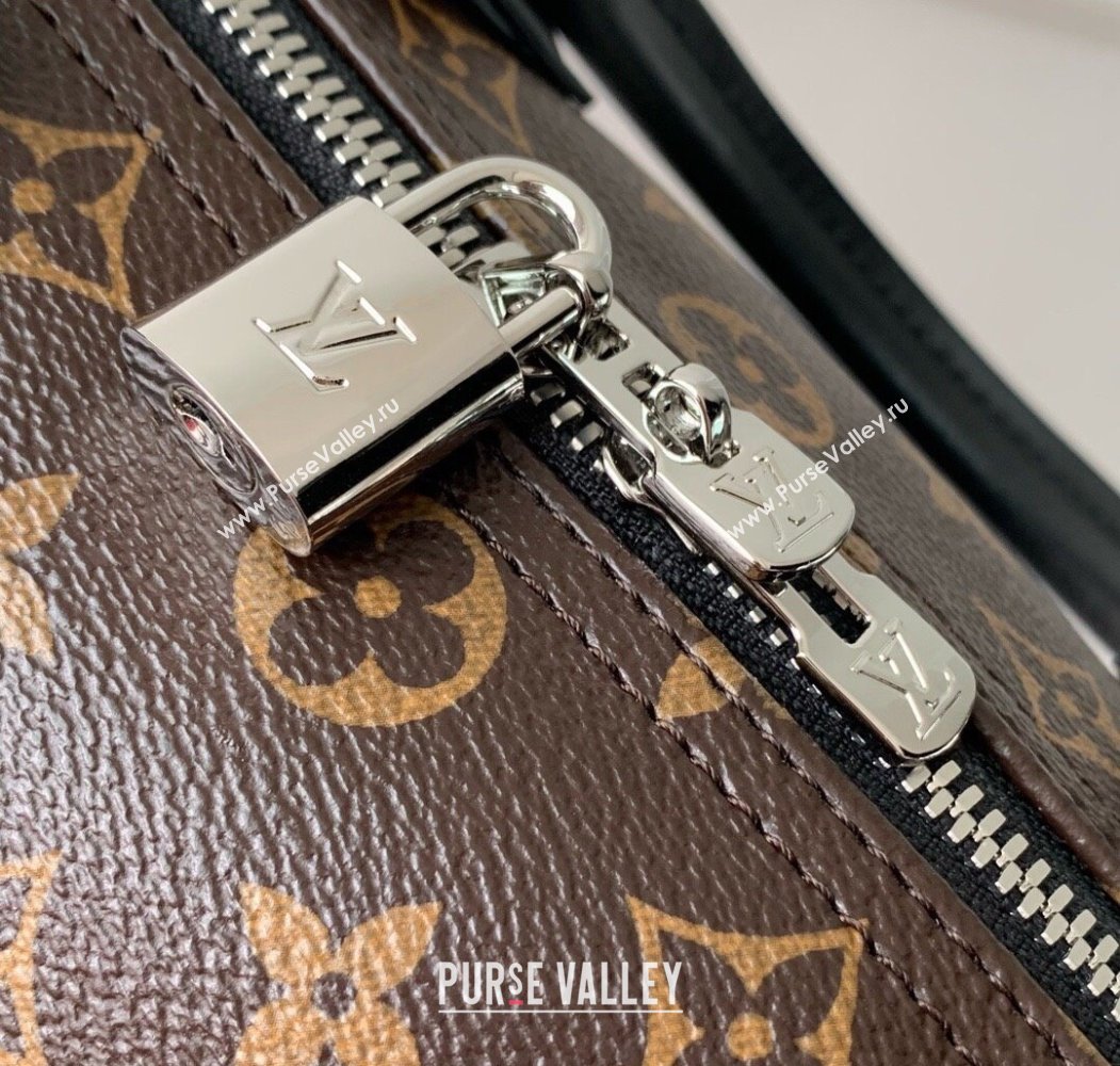 Louis Vuitton Speedy Soft 30 Dark Bag in Monogram Black Canvas M12243 2025 (KI-250809067)