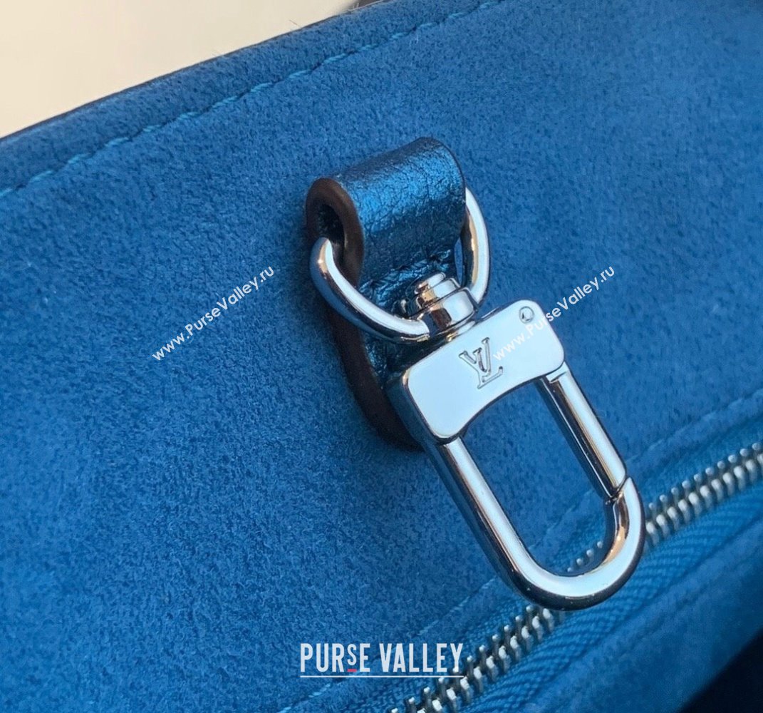 Louis Vuitton OnTheGo PM Tote Bag in Giant Monogram Leather M45653 Blue 2021 (KI-21101401)
