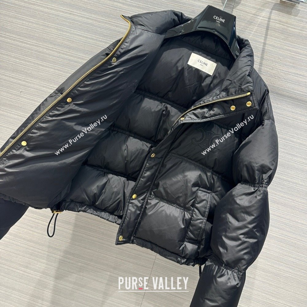 Celine Down Jacket C111036 Black 2023 (Q-23111036)