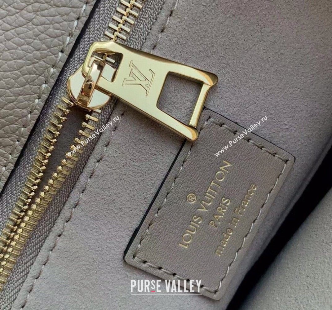 Louis Vuitton OnTheGo MM Tote Bag in Monogram Leather M45607 Beige 2021 (KI-21101404)