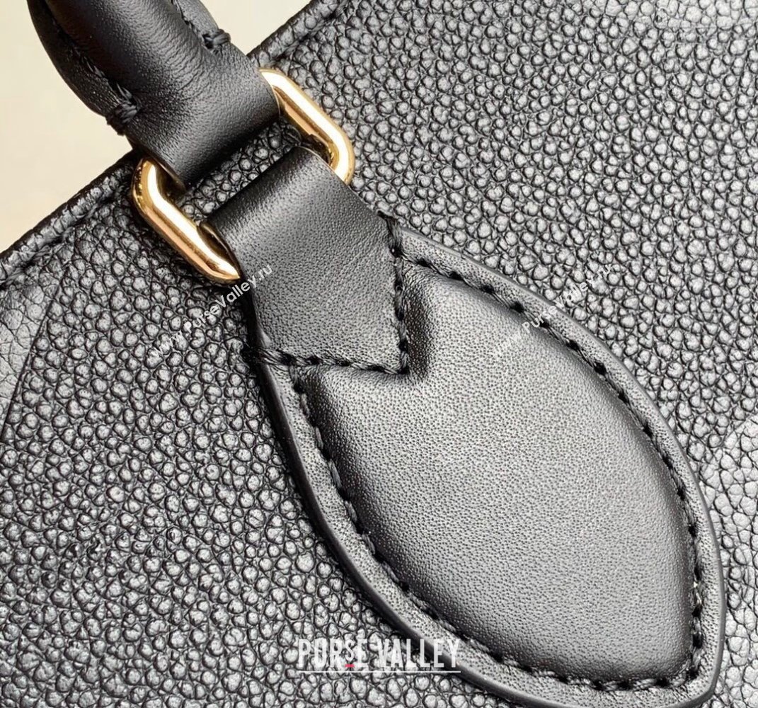 Louis Vuitton OnTheGo MM Tote Bag in Monogram Leather M45595 Black 2021 (KI-21101405)