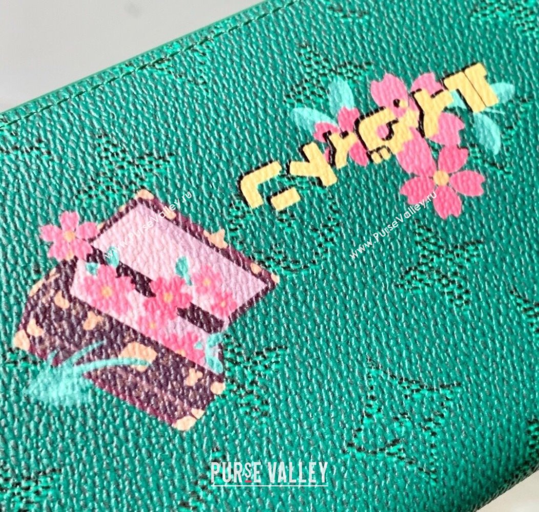 Louis Vuitton Passport Cover in Printed Monogram Canvas M26293 Green 2025 (KI-2508110016)