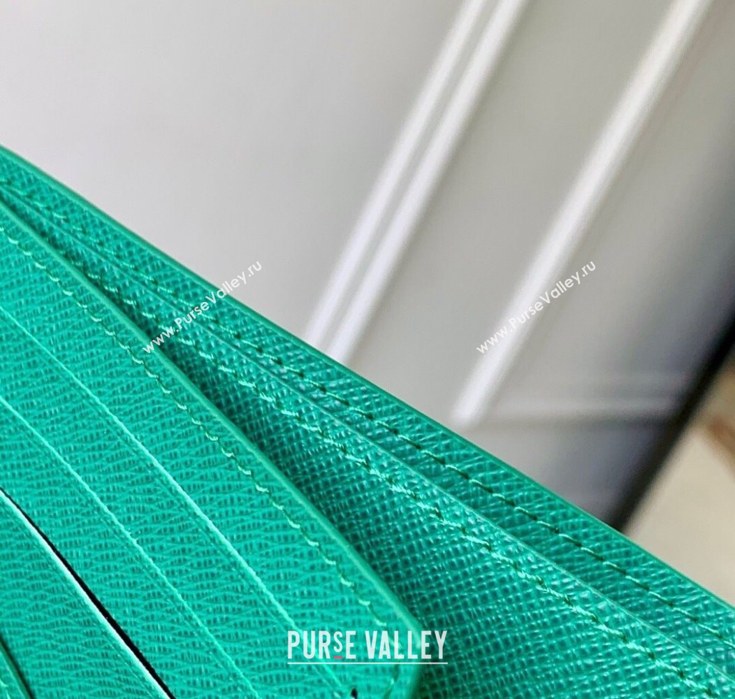 Louis Vuitton Slender Wallet in Printed Monogram Canvas M25986 Green 2025 (KI-2508110017)