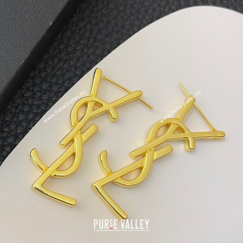 Saint Laurent YSL Earring S121909 Gold 2023 (YF-23121909)