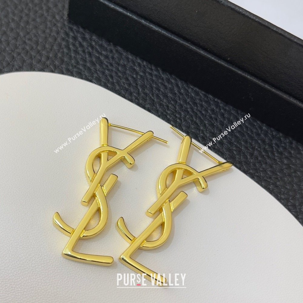 Saint Laurent YSL Earring S121909 Gold 2023 (YF-23121909)