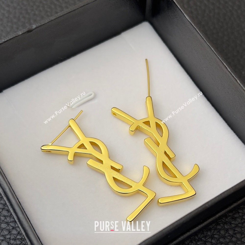 Saint Laurent YSL Earring S121909 Gold 2023 (YF-23121909)