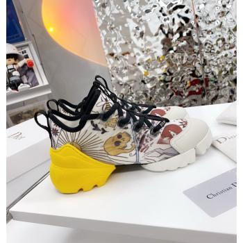 Dior D-Connect Sneaker in Dioramour Printed Technical Fabric DS35 2021 (KW-210817069)