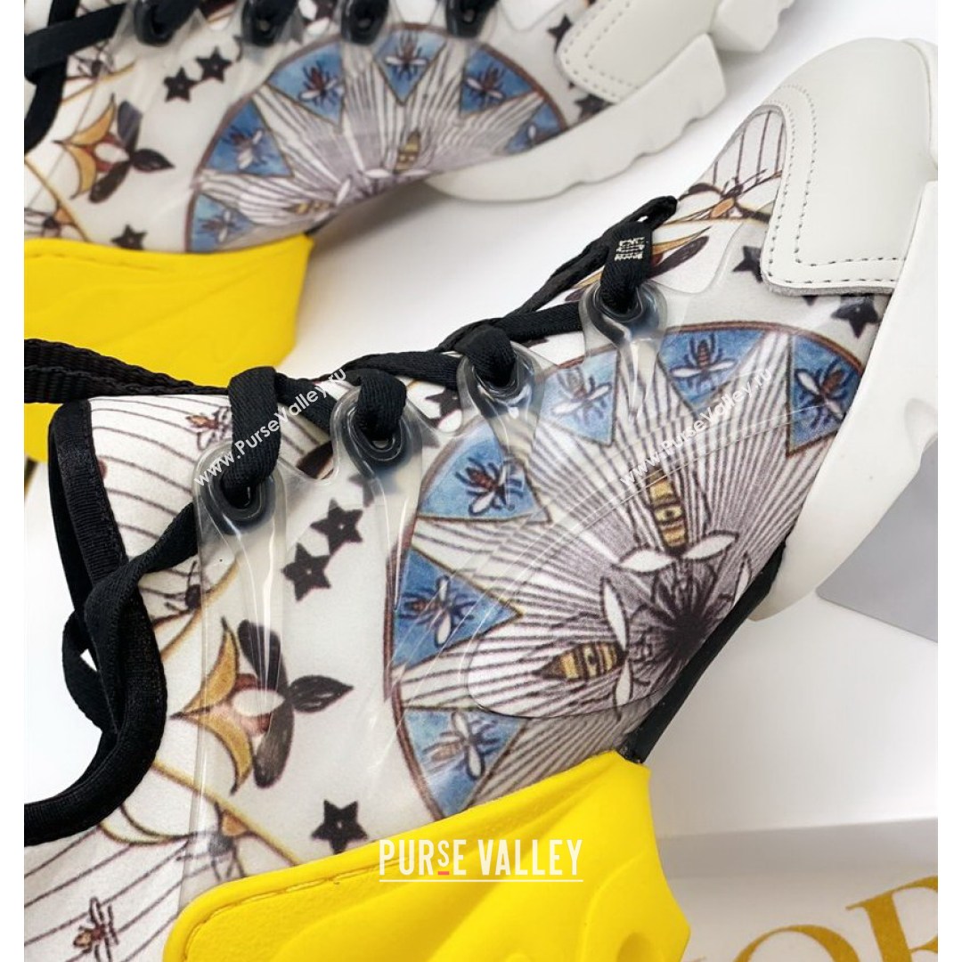 Dior D-Connect Sneaker in Printed Technical Fabric DS32 2021 (KW-210817067)