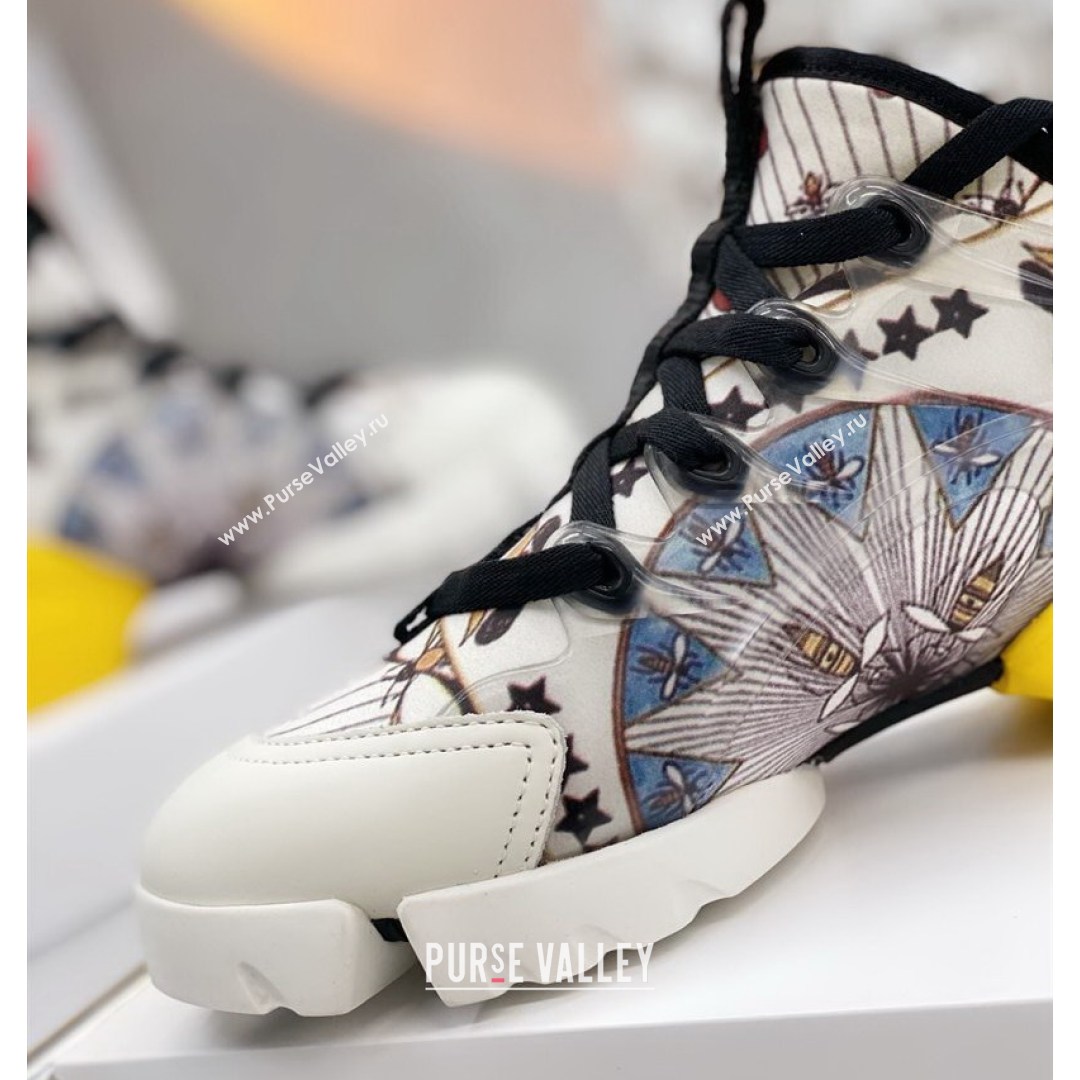 Dior D-Connect Sneaker in Printed Technical Fabric DS32 2021 (KW-210817067)