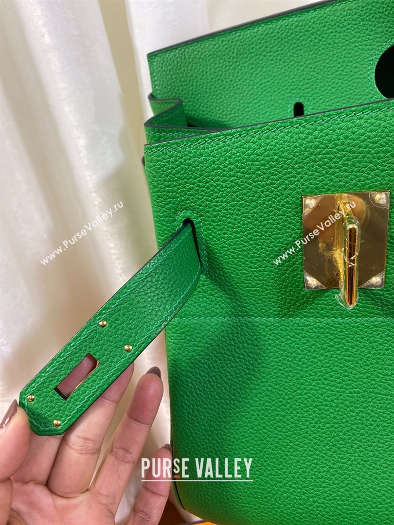 Hermes Shoulder Birkin 42 JPG Bag in Togo Leather Green/Gold 2024（Handmade） (XX-241030007)