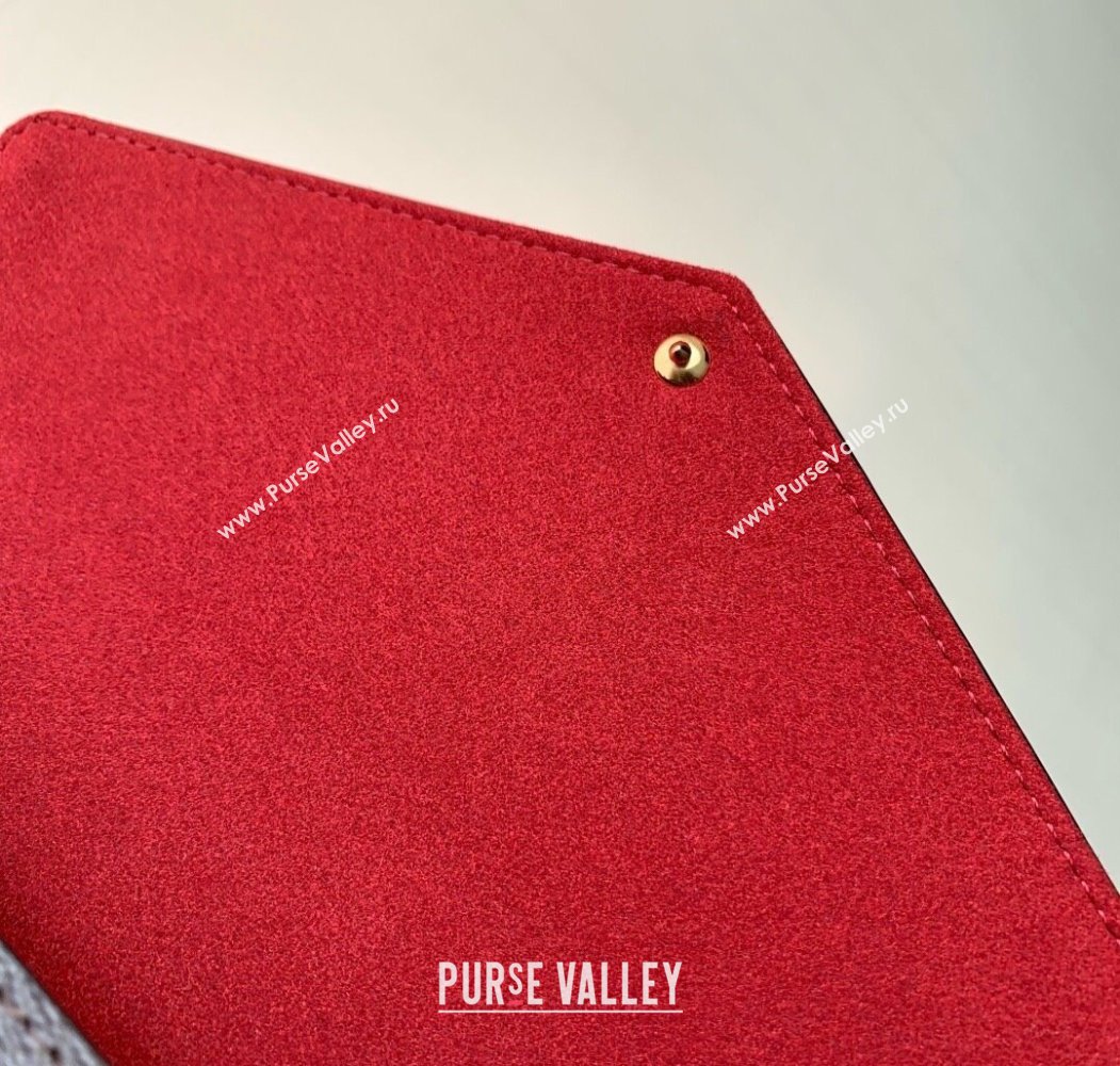 Louis Vuitton Pochette Felicie Mini Bag M81896 Fuchsia 2025 (KI-250809071)