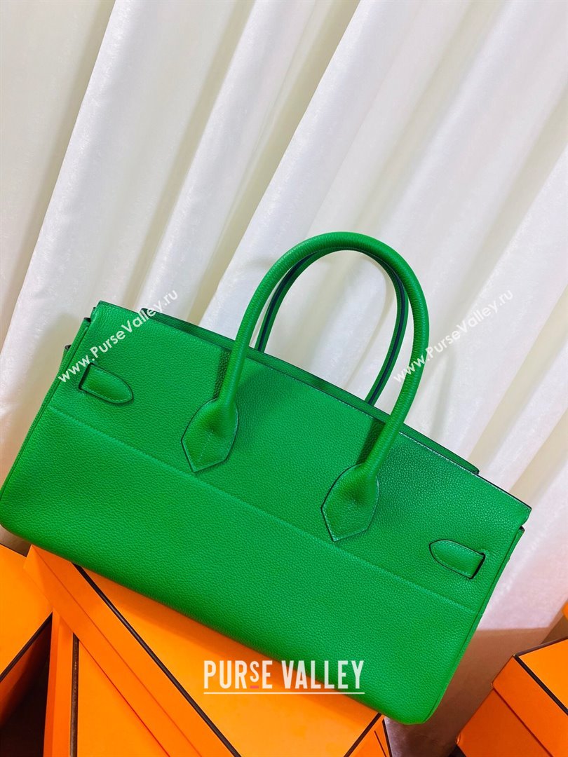 Hermes Shoulder Birkin 42 JPG Bag in Togo Leather Green/Gold 2024（Handmade） (XX-241030007)